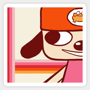 Groovy PaRappa Sticker